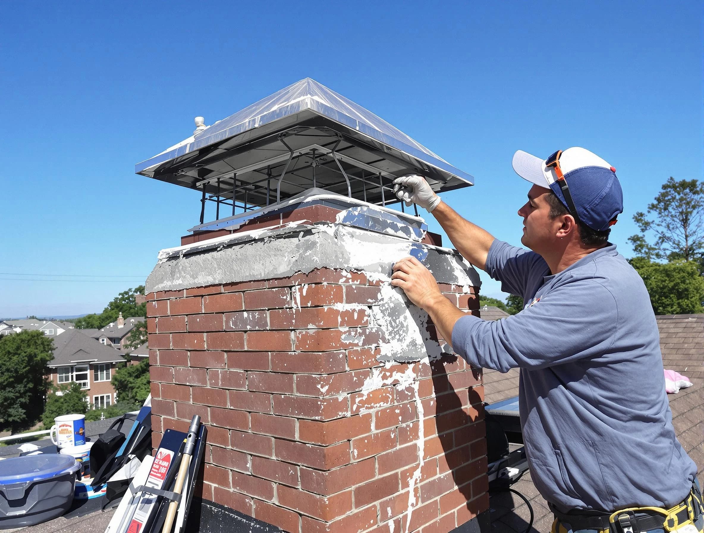 Chimney Crown Services service in Duluth, GA